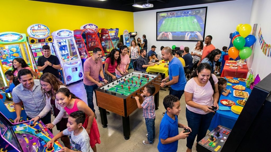 ¿Qué es una sala de eventos con juegos y por qué elegirla para tu celebración?