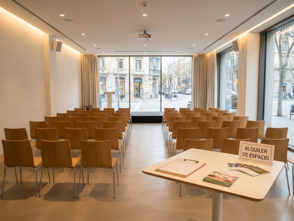 Tu espacio ideal para alquiler sala eventos