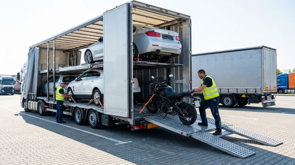 ¿Qué es el transporte de auto y moto, y cuándo lo necesita usted?