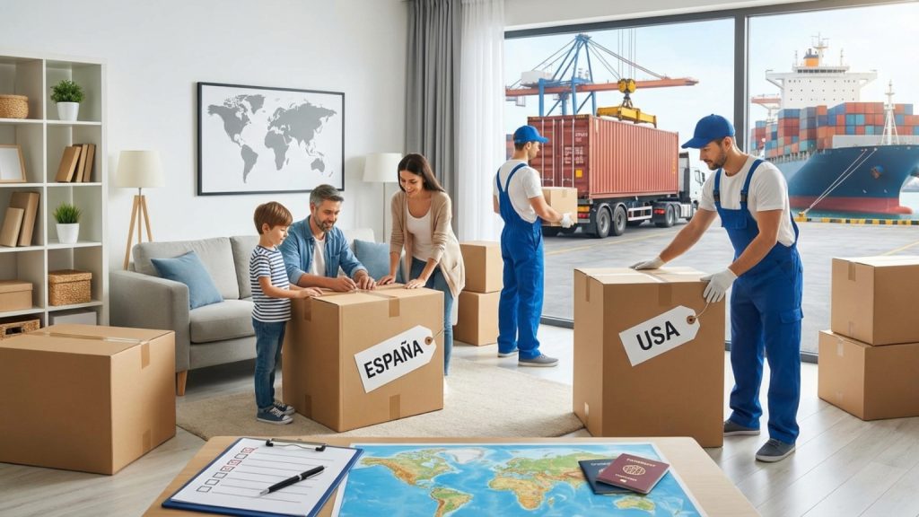 ¿Qué son las mudanzas internacionales y cómo se planifican?