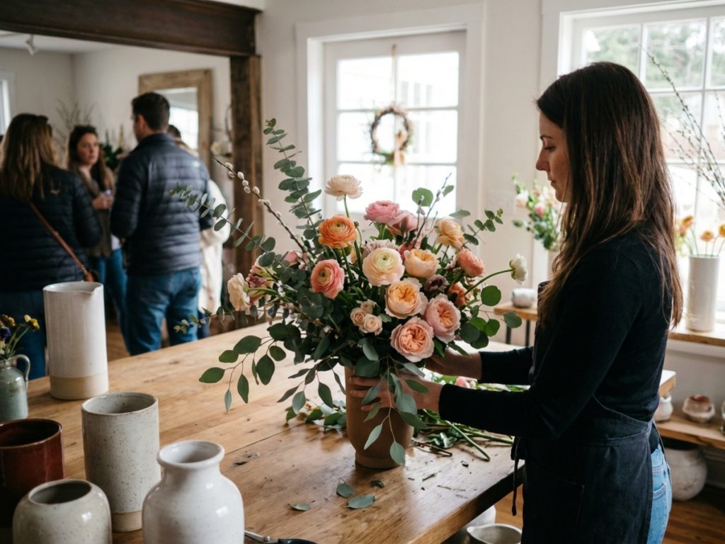 Diseño floral único para tu espacio