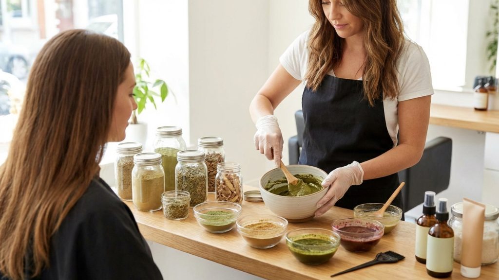 ¿Qué es la coloración vegetal y cómo beneficia a tu cabello?