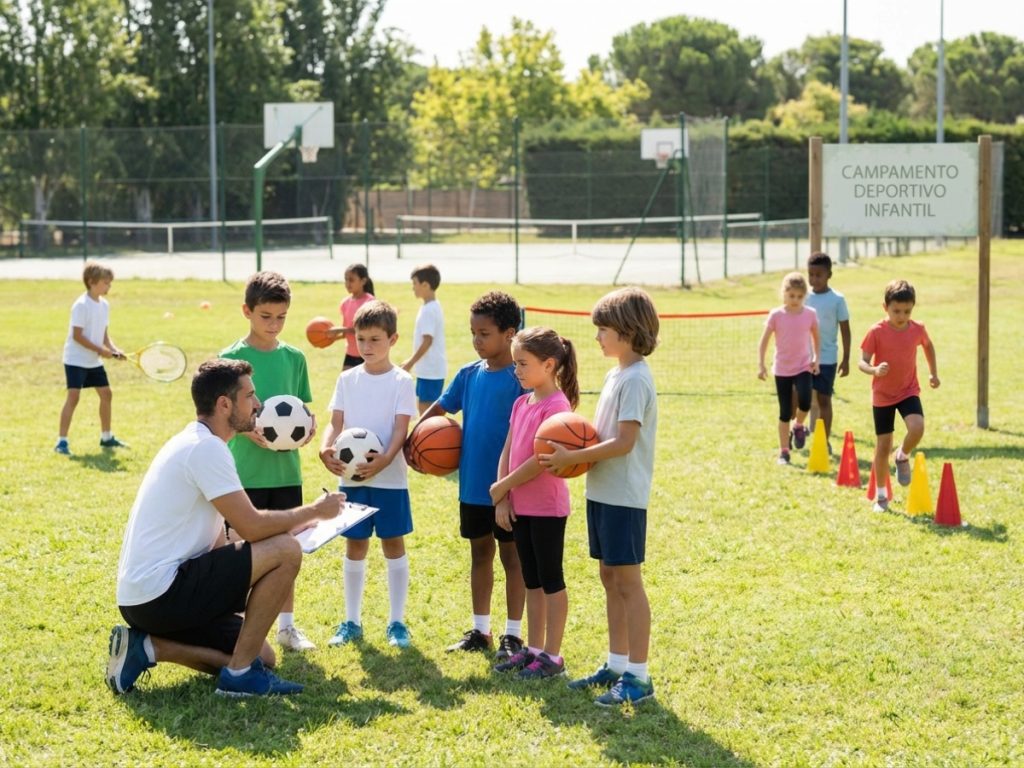 Descubre nuestros campamentos deportivos infantiles