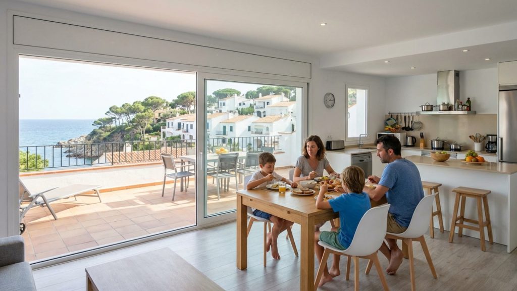 What are vacation apartments in Costa Brava?