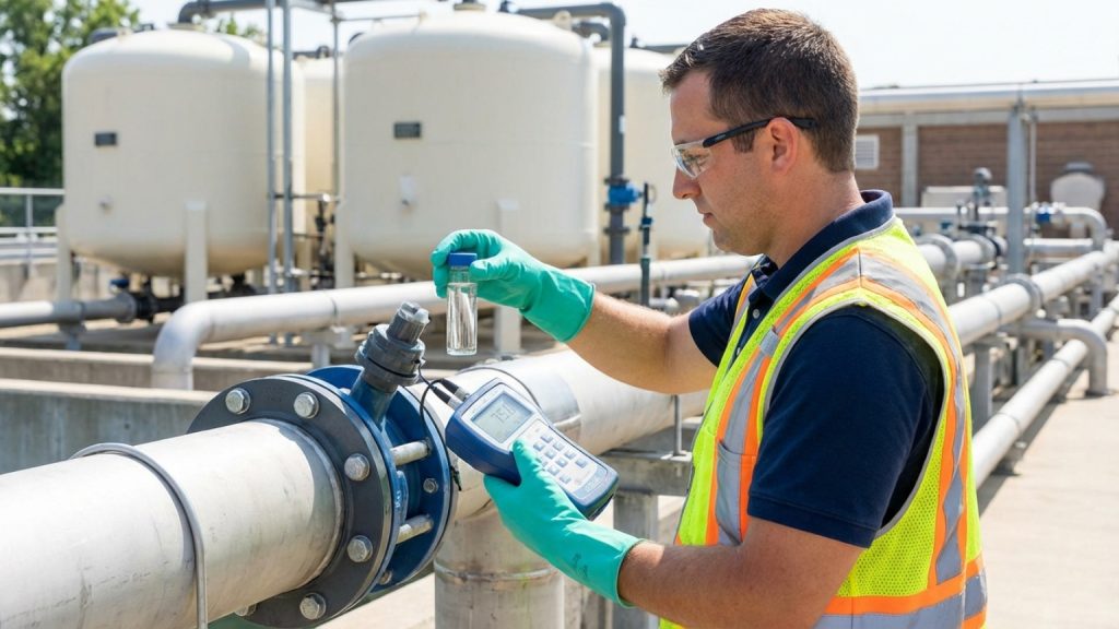 ¿Qué es el control del cloro en el agua potable?