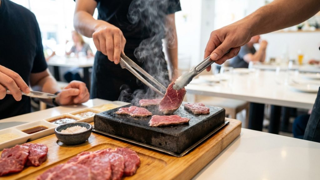 What is carne a la piedra and why is it so popular?
