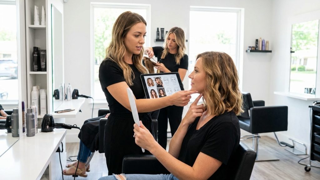 ¿Qué es un corte personalizado para mujer?