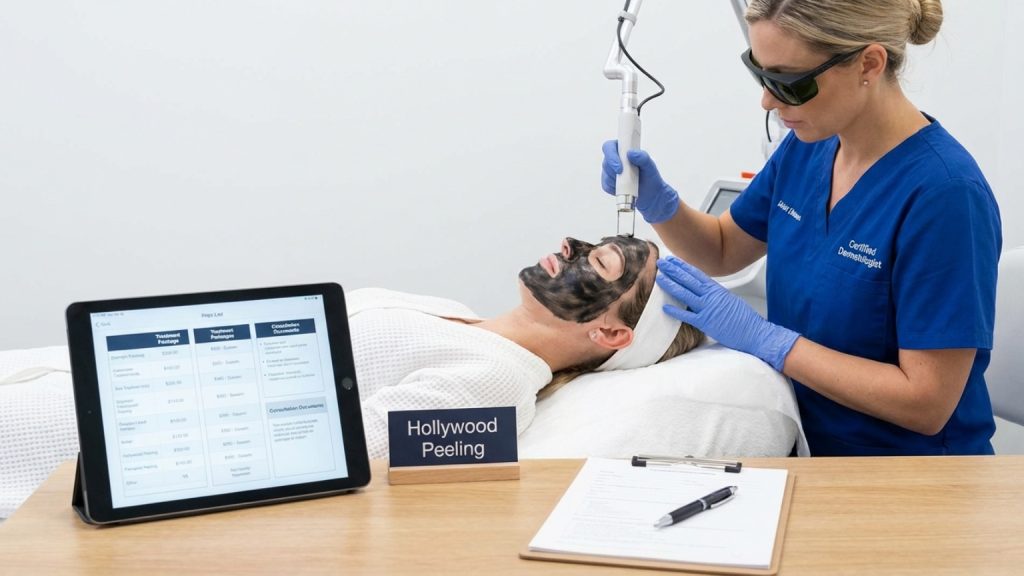 ¿Qué es el peeling Hollywood y cuál es su precio?