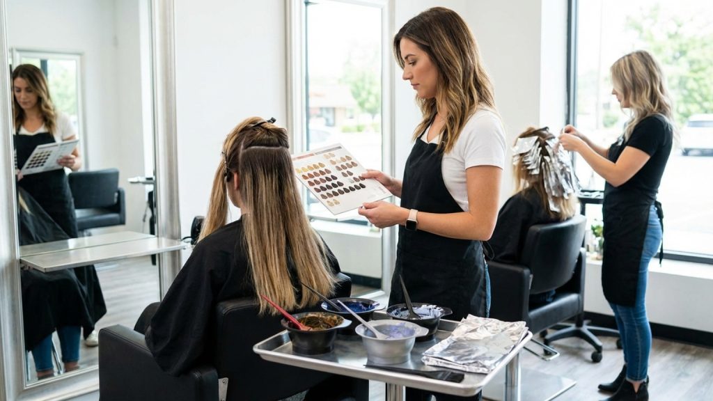 ¿Qué es la peluquería color y qué opciones tienes para tu cabello?