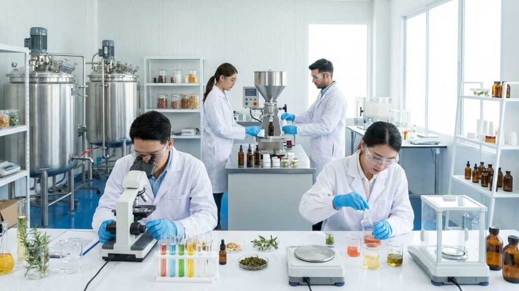 ¿Qué es una empresa de cosmética y cómo funciona su creación de productos?