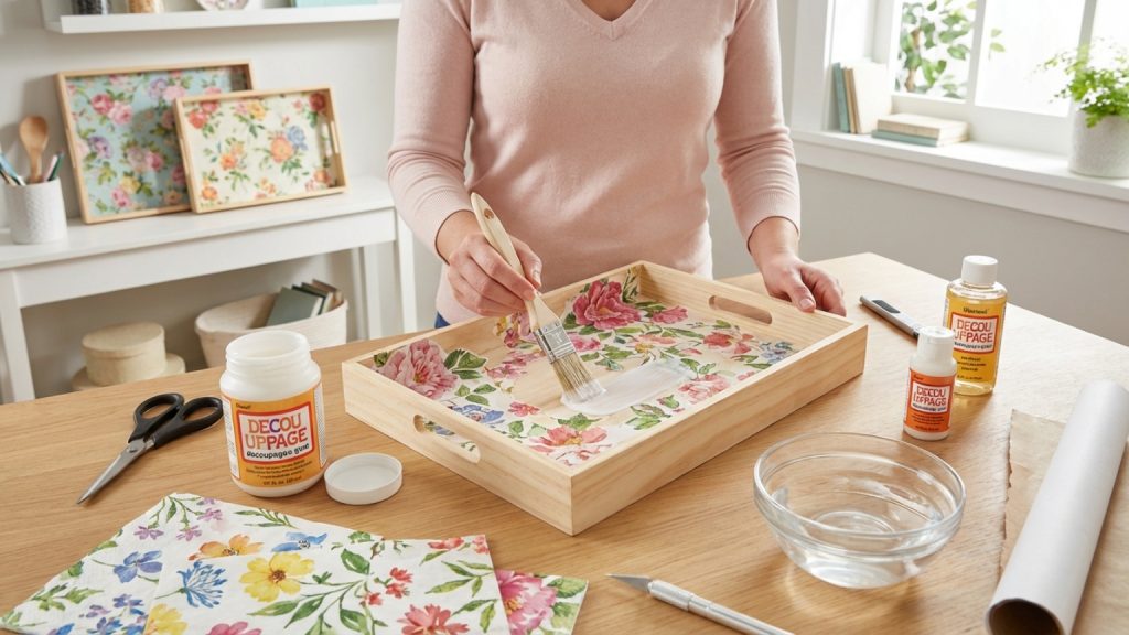 ¿Qué son las bandejas decoupage y por qué nos encantan?