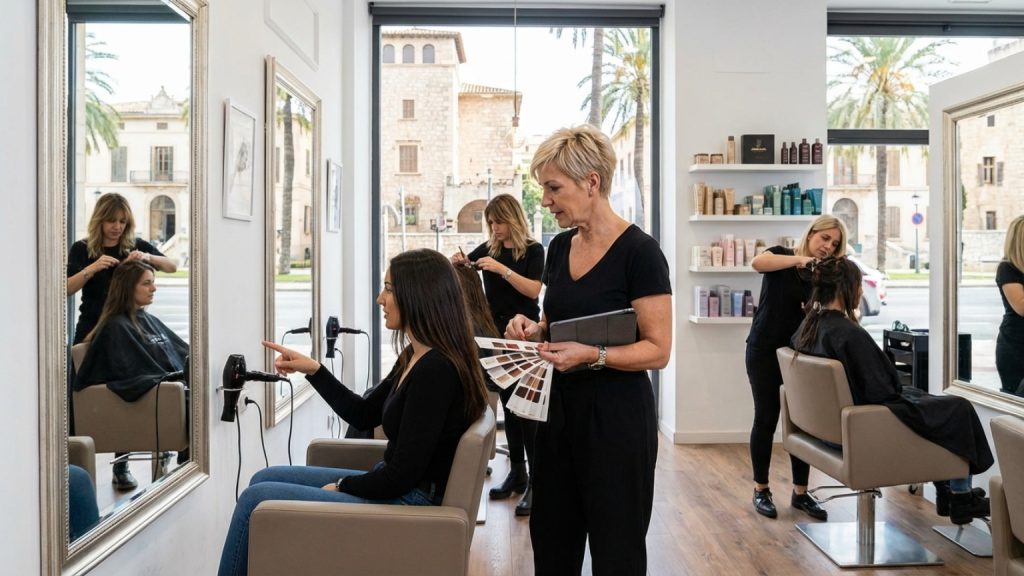 ¿Qué buscar en una peluquería en Palma de Mallorca para un cambio de look?