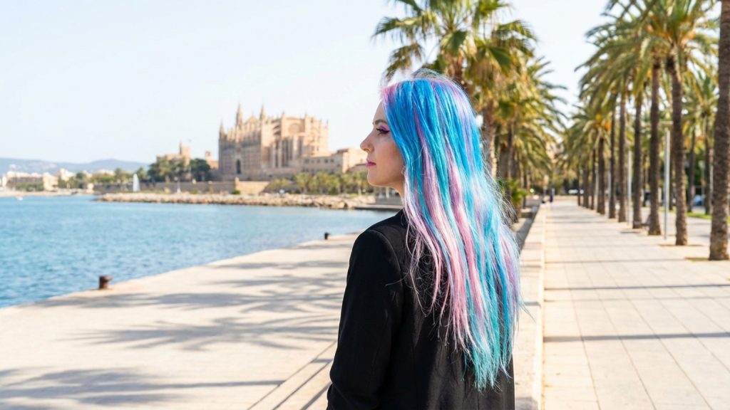 ¿Qué es el color fantasía para el cabello en Palma?