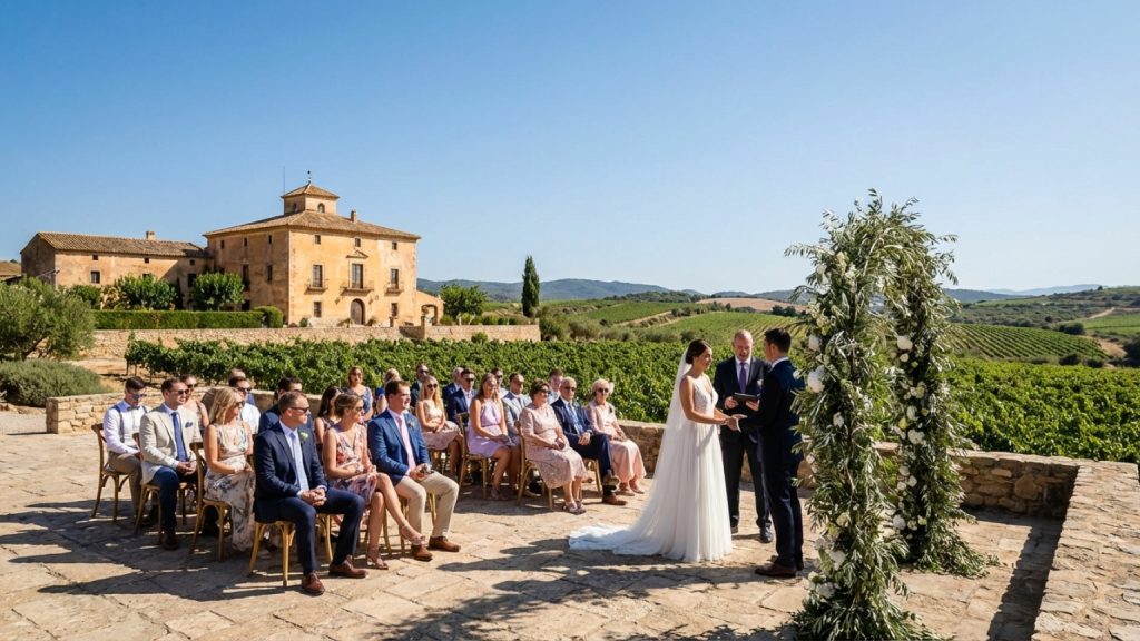 What are destination weddings in Spain?