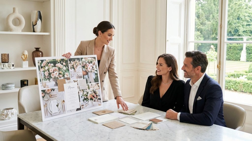 What defines exclusive event design for luxury gatherings?
