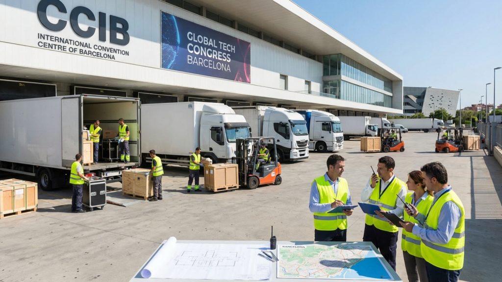 ¿Cómo funciona la logística de eventos en Barcelona?
