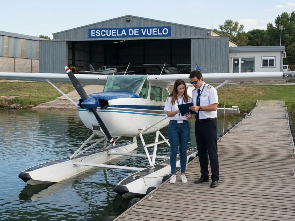 Inicia tu curso piloto de hidroavión con nosotros