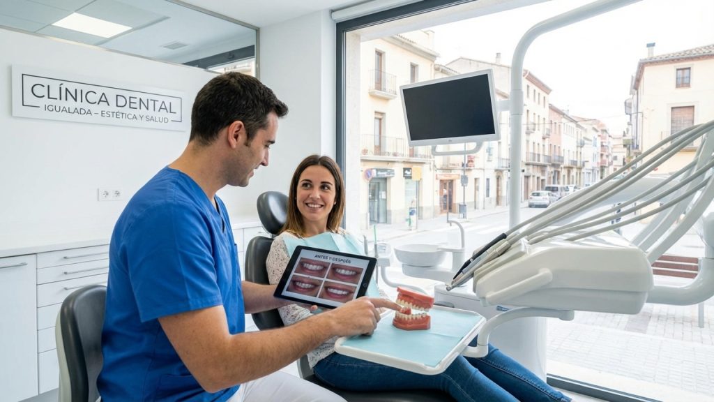 ¿Qué es la estética dental en Igualada y para qué sirve?