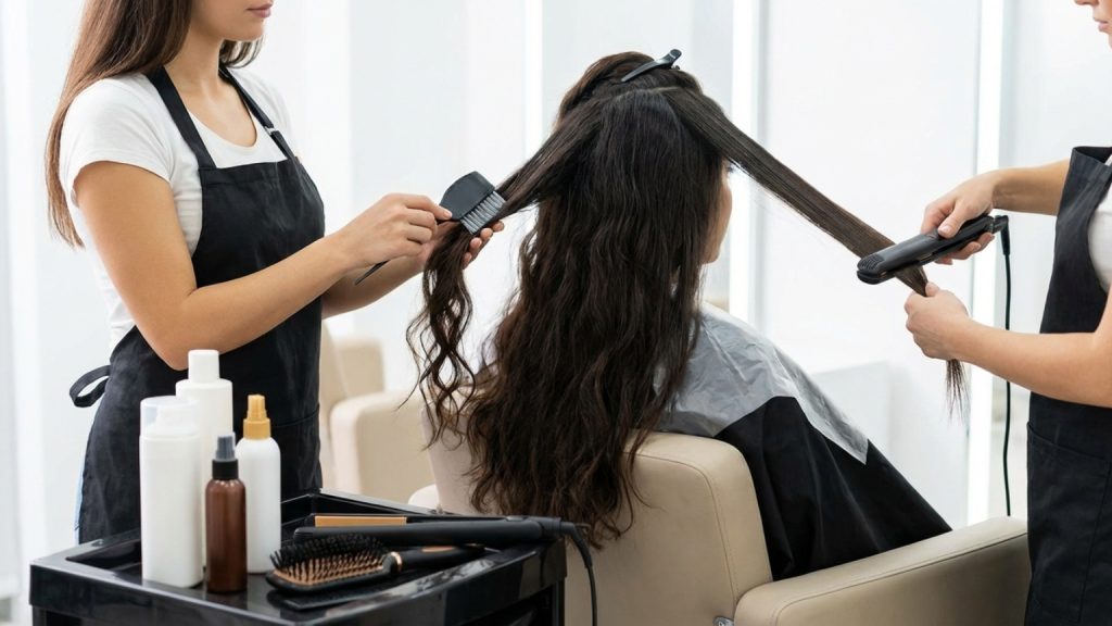 ¿Qué es el alisado profesional y cómo ayuda a tu cabello?
