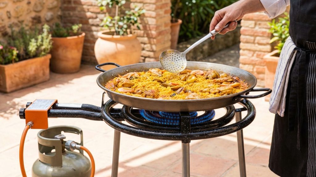 ¿Qué es un paellero gas y por qué es clave para tu paella perfecta?