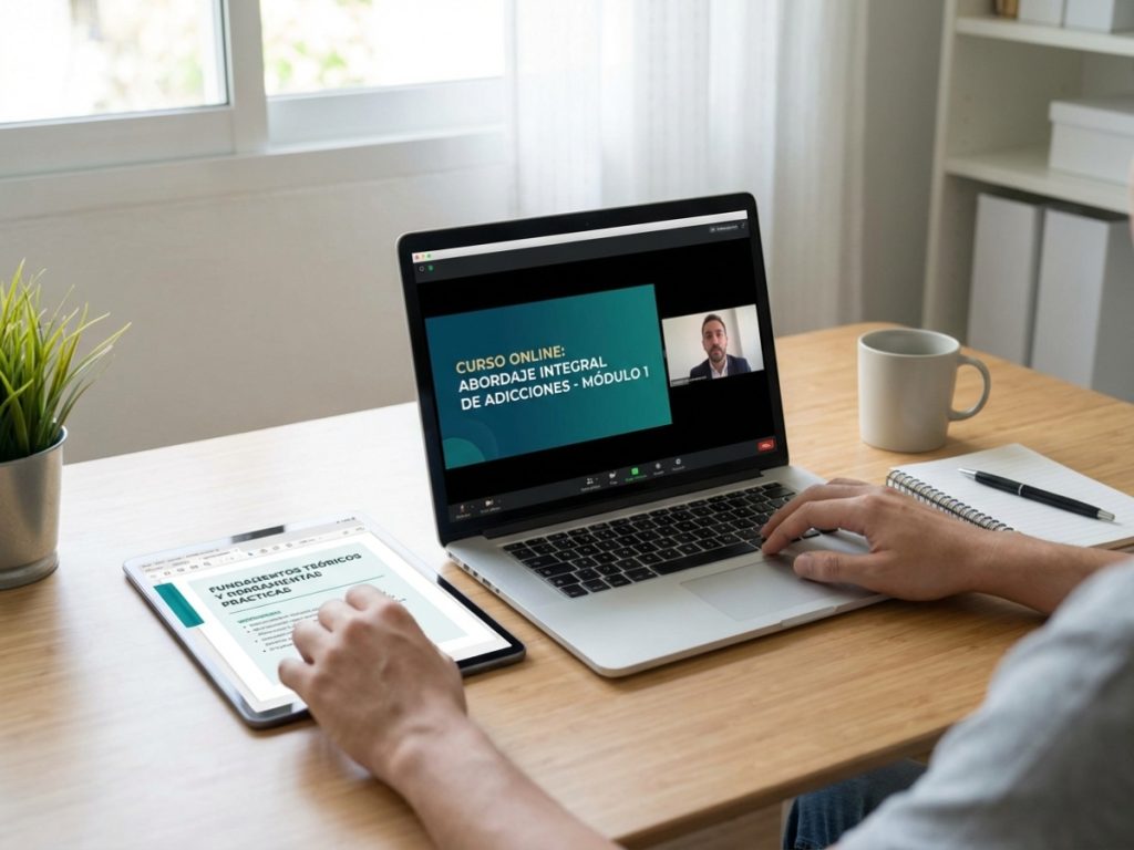 Curso online adicciones: Apoyo profesional a tu alcance