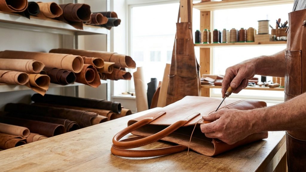 ¿Qué son los bolsos de piel artesanal y por qué son tan especiales?