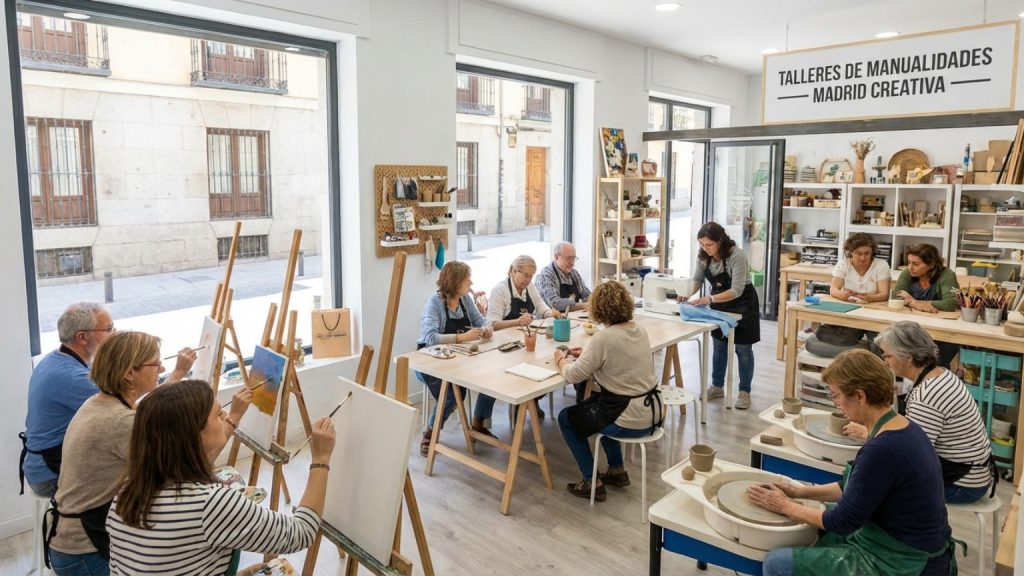¿Qué son las clases de manualidades en Madrid y qué puedes esperar de ellas?