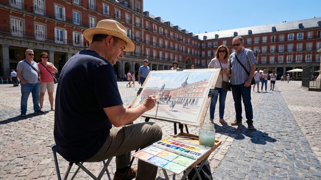 ¿Qué es la pintura acuarela y por qué es tan popular en Madrid?