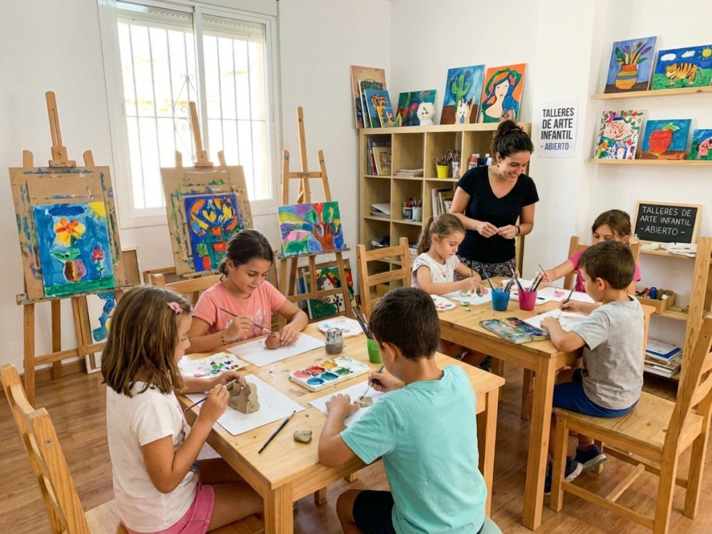 Descubre nuestros talleres de arte para niños