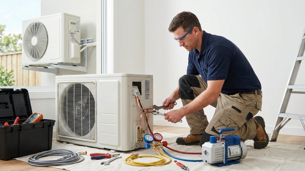 ¿Qué hace un instalador de aire acondicionado profesional?