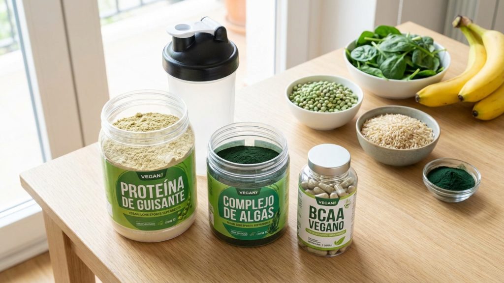 ¿Qué son los suplementos deportivos veganos?