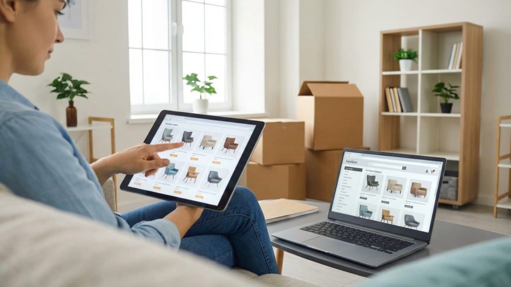 ¿Qué es la venta de muebles online y cómo funciona para tu hogar?