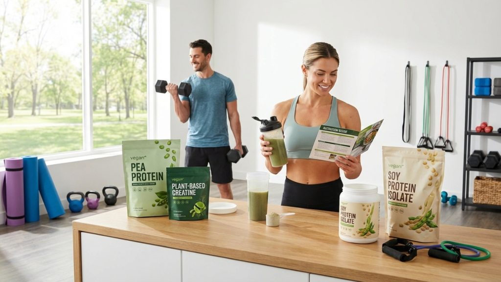 ¿Qué son los suplementos deportivos veganos y cómo funcionan?