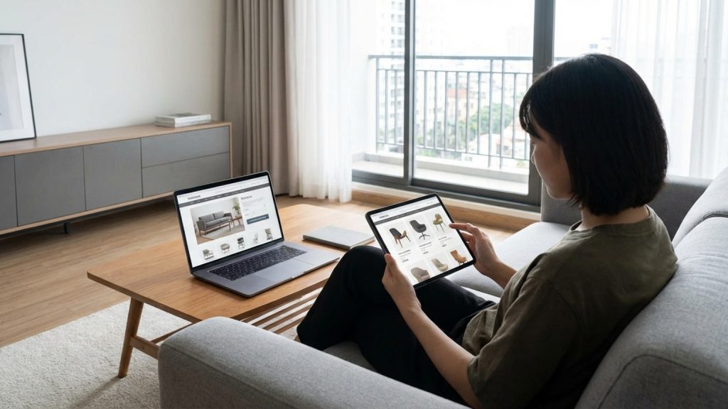 ¿Cómo elegir muebles modernos online para tu hogar con confianza?