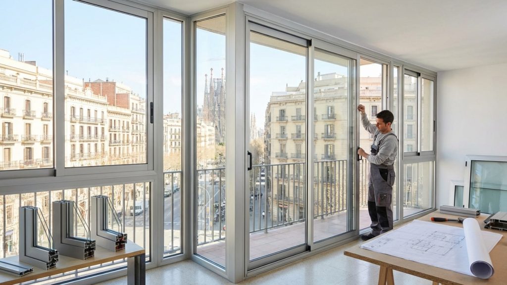 ¿Qué es la carpintería de aluminio en Barcelona y cuándo es la mejor opción?