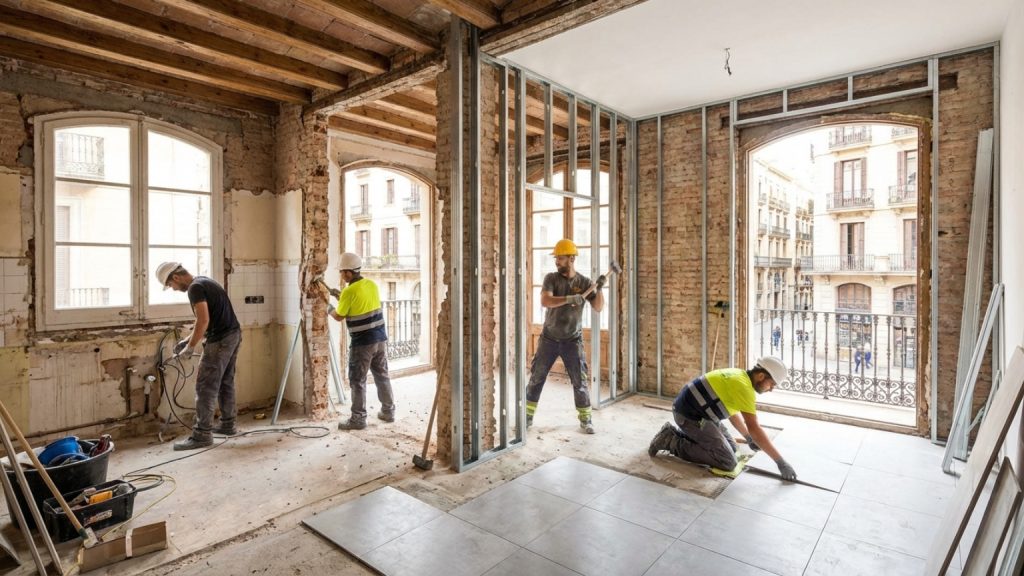 ¿Qué son las reformas integrales en Barcelona?
