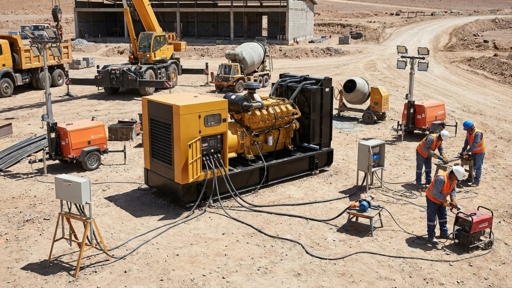 ¿Qué son los generadores para obra y por qué son esenciales en su proyecto?
