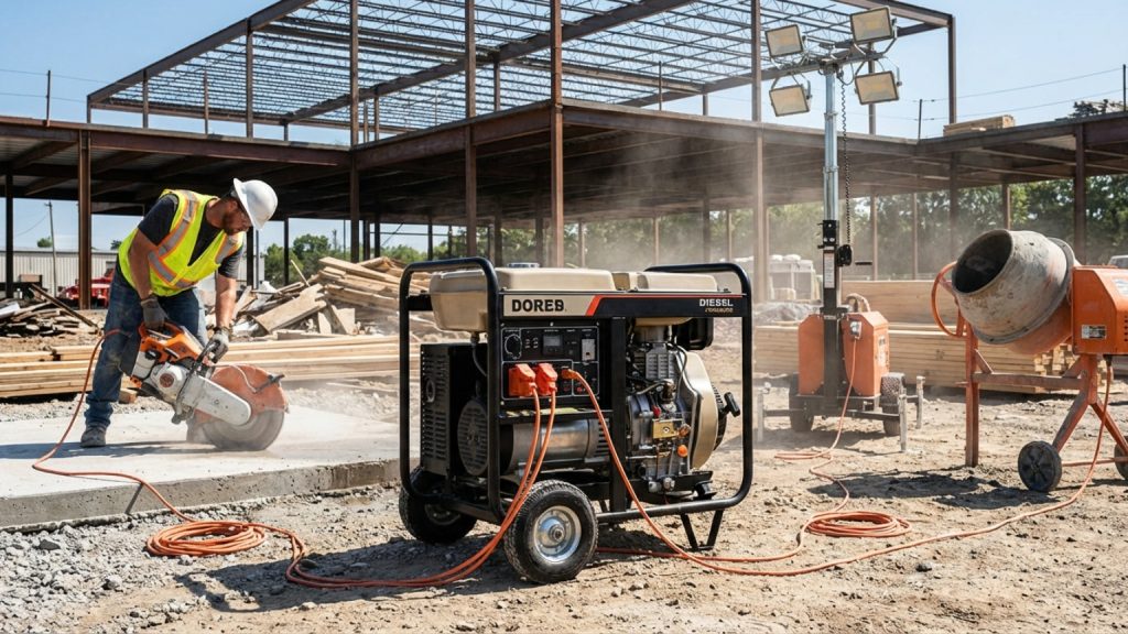 ¿Qué son los generadores para obra y para qué sirven?