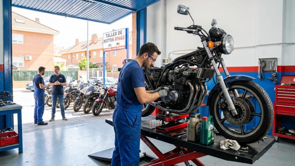 ¿Qué servicios ofrece un mecánico de motos en Rivas?