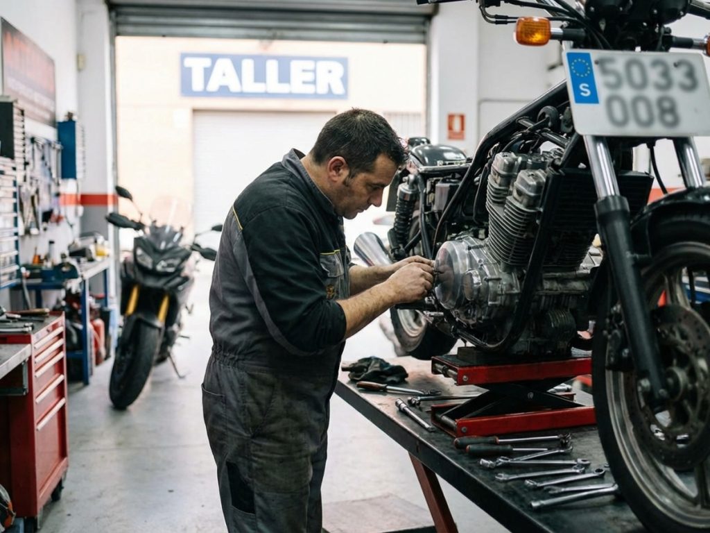 Tu revisión de moto en Torrejón: servicio profesional