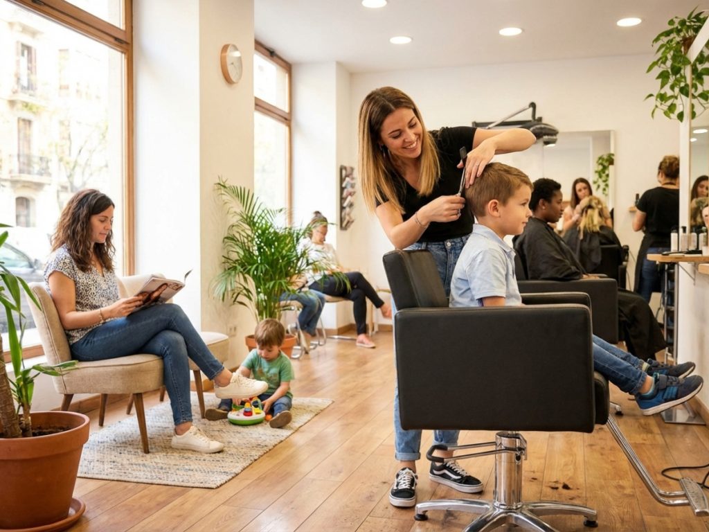 Tu peluquería con ambiente familiar