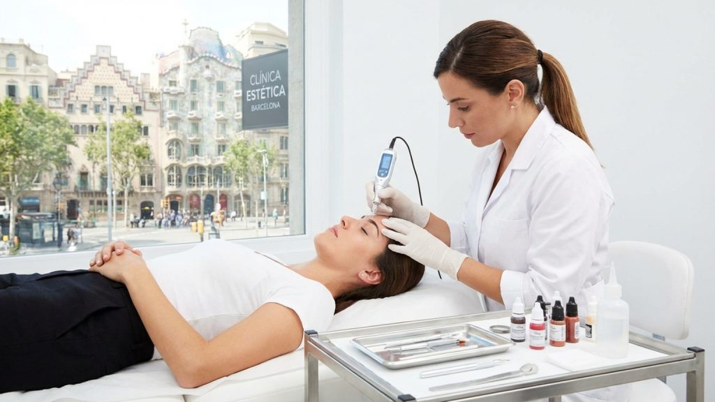 ¿Qué es el maquillaje permanente y cómo funciona en Barcelona?