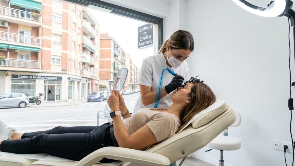 ¿Qué son las cejas semipermanentes en España y cómo se hacen?