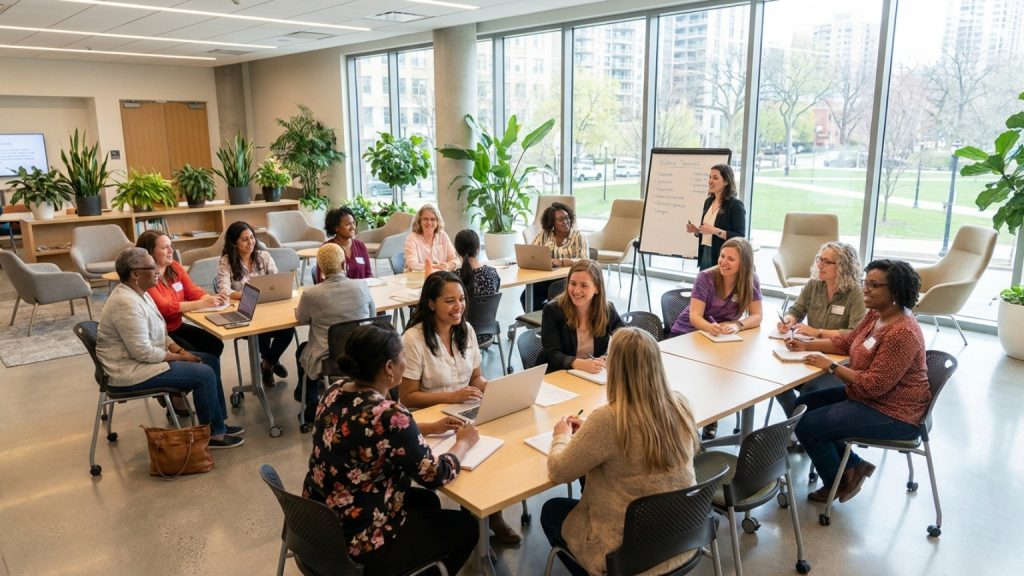 ¿Qué es una comunidad de empoderamiento femenino?