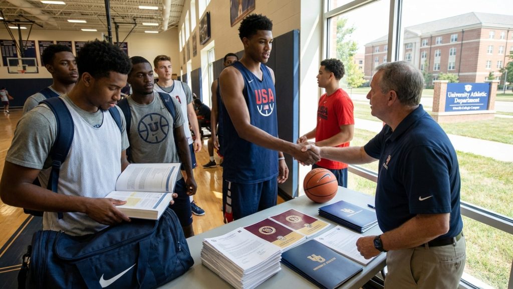 ¿Qué son las becas de baloncesto en USA y cómo funcionan?