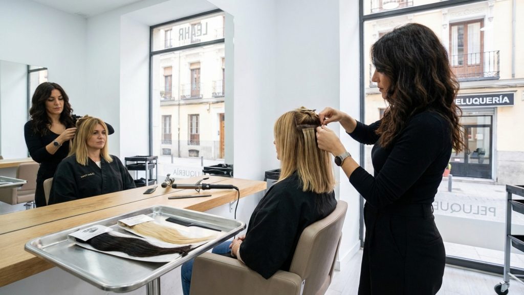 ¿Qué son las extensiones de pelo en Madrid y cómo funcionan?
