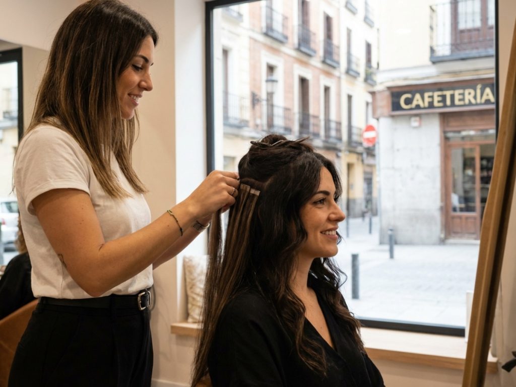 Descubre las mejores extensiones de pelo en Madrid