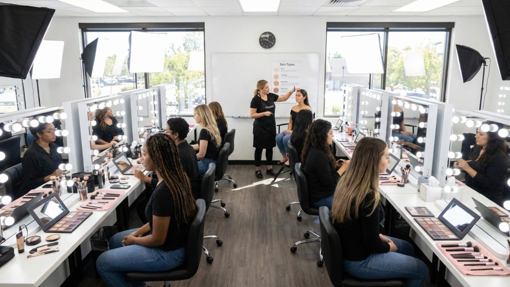 ¿Qué es la formación en cursos de maquillaje?
