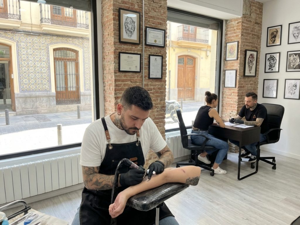 Tatuadores profesionales en Valencia a tu disposición