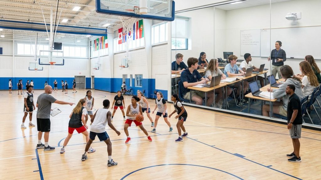 ¿Qué es una academia de baloncesto internacional y cómo funciona?